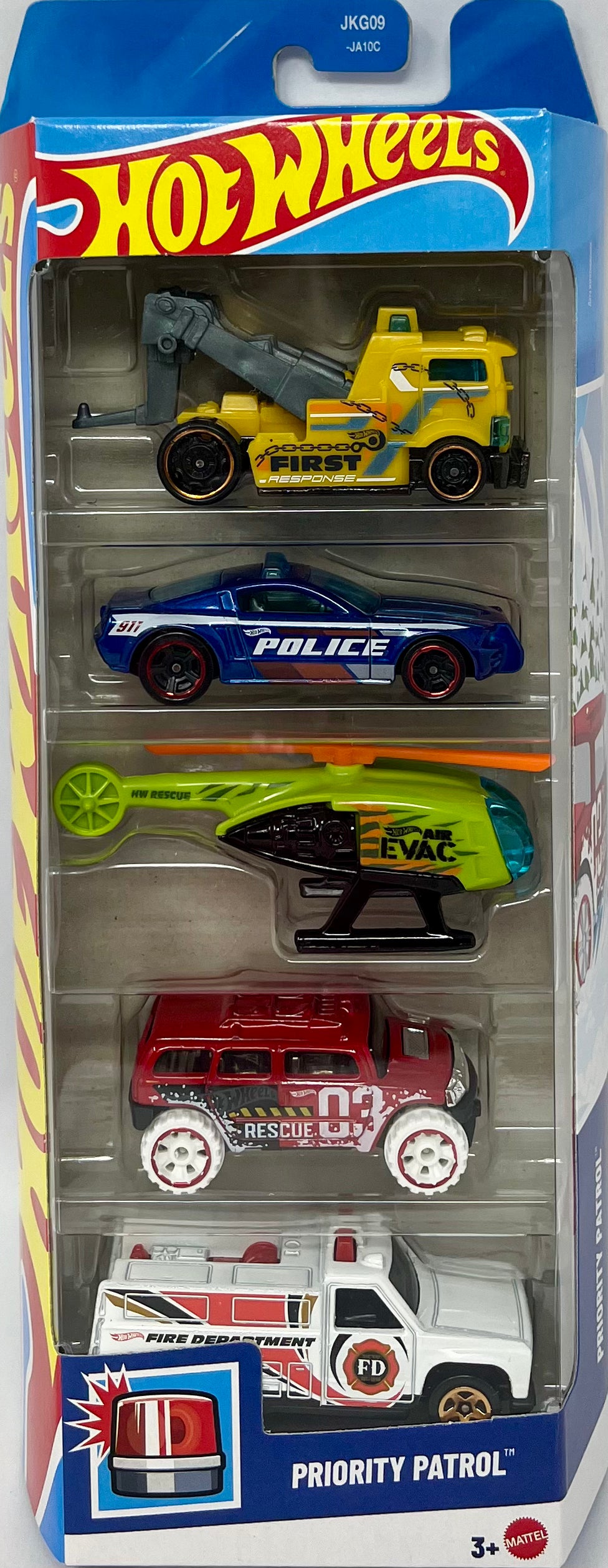 Hot Wheels Priority Patrol 5 Pack