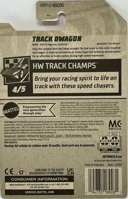 Hot Wheels Track Dwagon Black 189/250 HW Track Champs 4/5