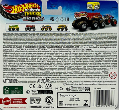 Hot Wheels Monster Trucks Big Rigs HW 5 Alarm