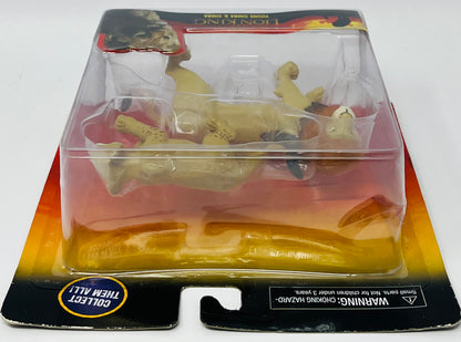 Disney The Lion King Collectible Figurines (Young Simba & Simba)