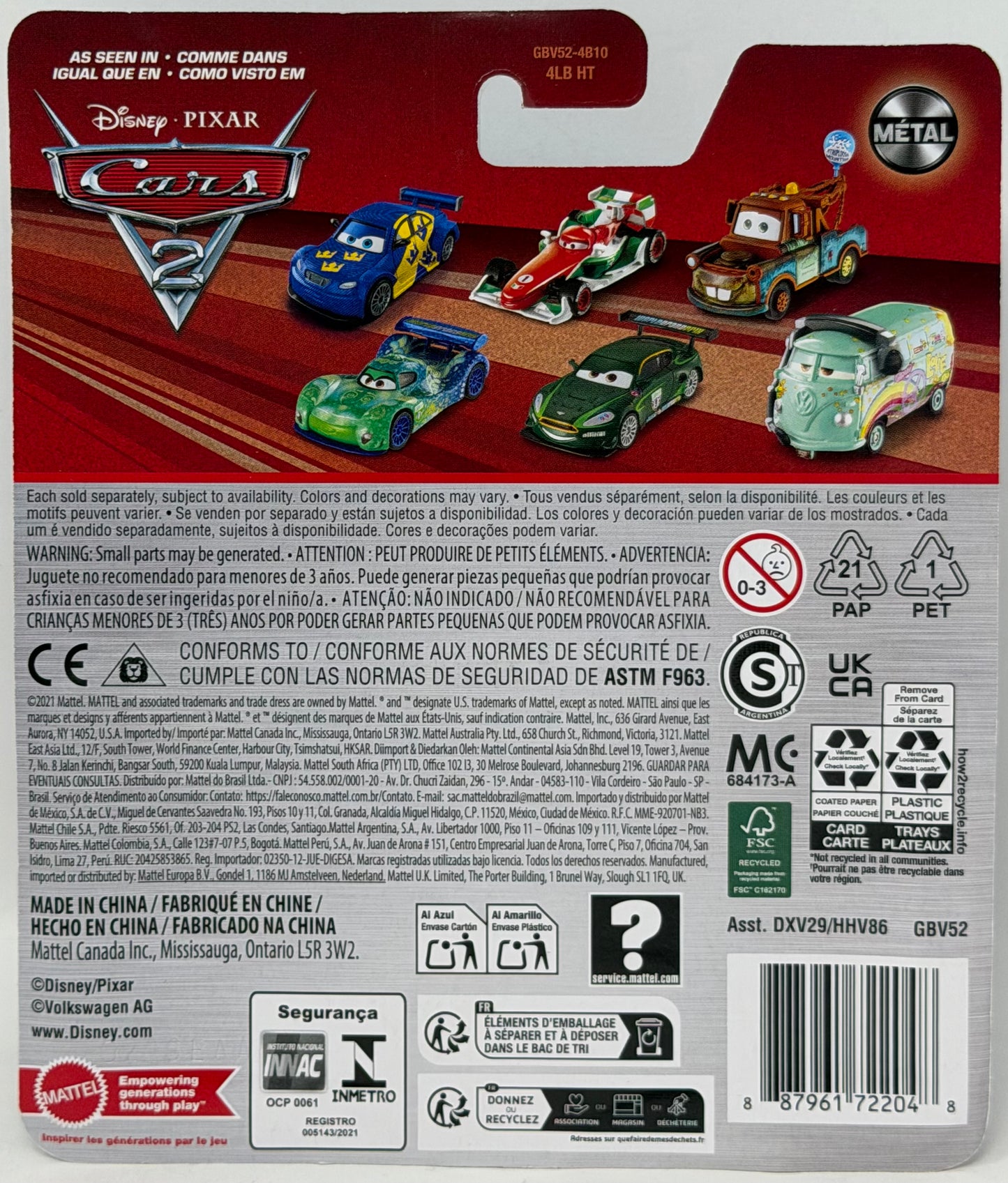 Disney Cars Toys Raoul ÇaRoule