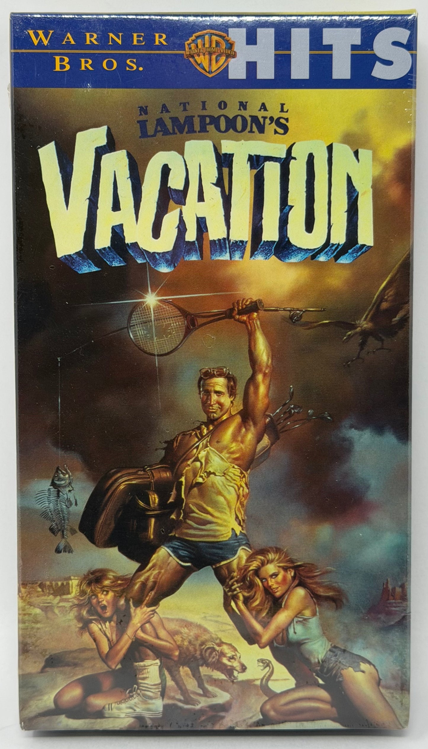 National Lampoons Vacation (VHS, 1999) Chevy Chase Randy Quaid John Candy (New Sealed)