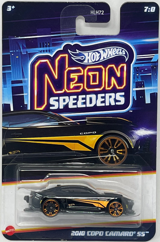 Hot Wheels Neon Speeders 2018 COPO Camaro SS 7:8