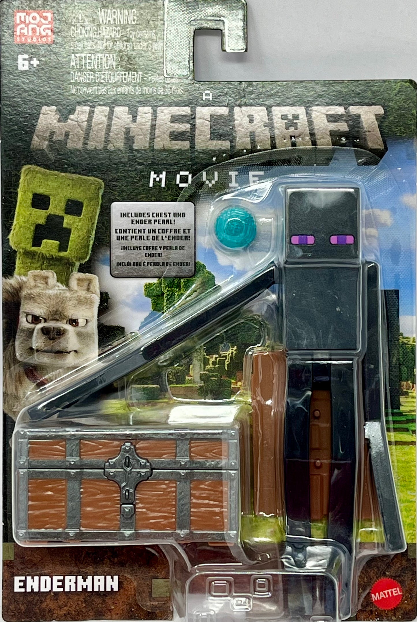 Mattel Minecraft Action Figure & Accessories Toy Set, Enderman