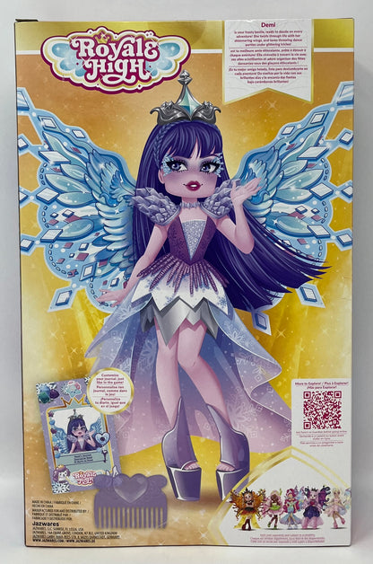 Royale High Series 2 Demi Doll [Ice Fairy, Fairy Journal, Comb & Virtual Item Code for Crystal Wings]