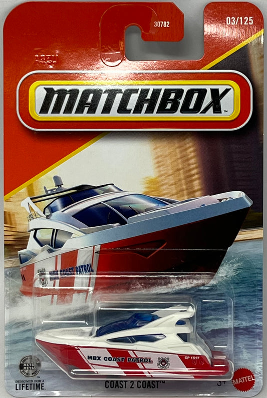 Matchbox Coast 2 Coast Red/White 03/125