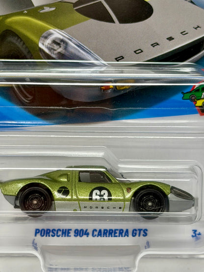 Hot Wheels Porsche 904 Carrera GTS Green/ Gray 100/250 HW RaceDay 3/10 Walgreens Exclusive With Protector