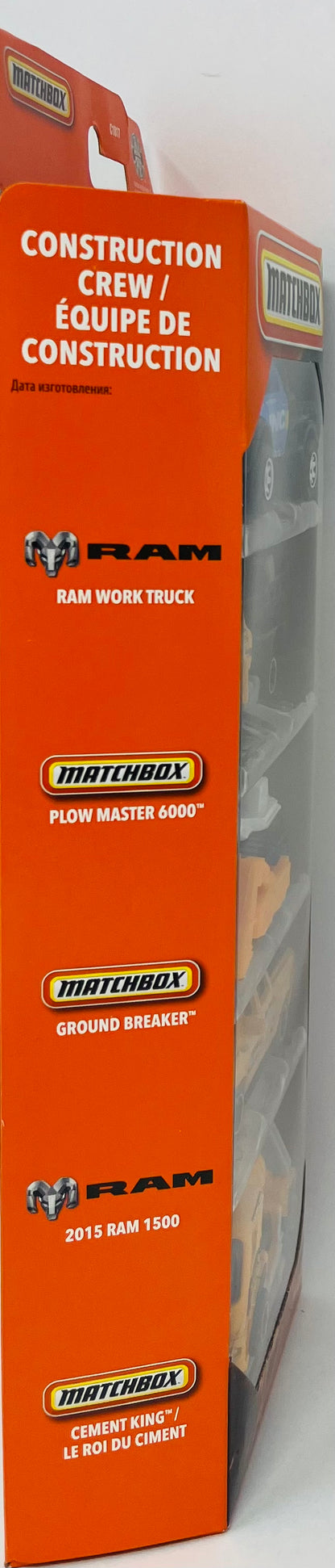 Matchbox Construction Crew 5 Pack