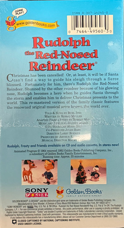 Rudolph the Red-Nosed Reindeer (VHS)