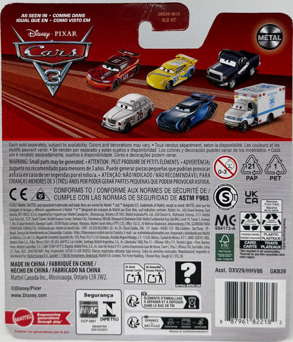 Disney Pixar Aaron Clocker #48 Cars 1:55 Scale Die-Cast