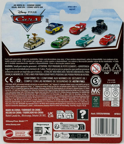Disney Pixar Cars Cars Ralph Carlow 20th Anniversary 1:55 Scale