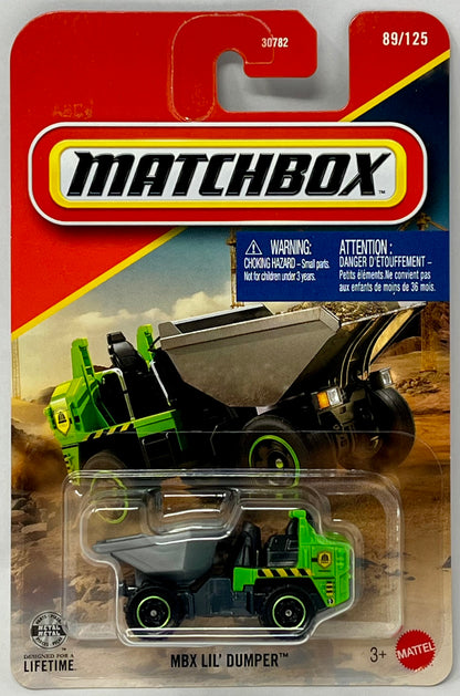 Matchbox Lil' Dumper Green 89/125