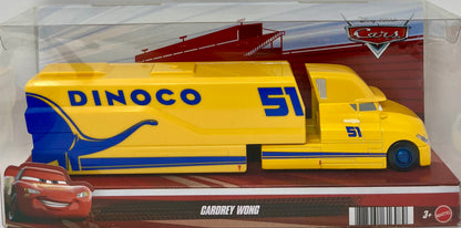 Disney Pixar Cars Cardrey Wong Dinoco #51 Hauler