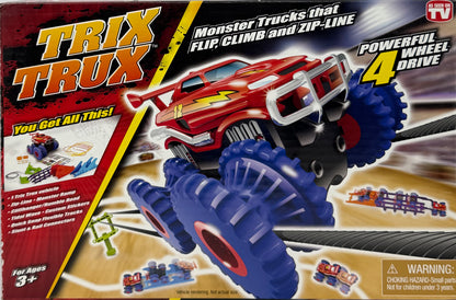 Trip Trux Monster Trucks Powerful Four Wheel Drive (BLUE)