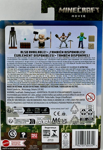 Mattel Minecraft Action Figure & Accessories Toy Set, Enderman