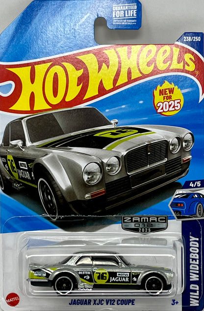 Hot Wheels Walmart Zamac Jaguar XJC V12 Coupe 238/250 Wild Widebody4/5