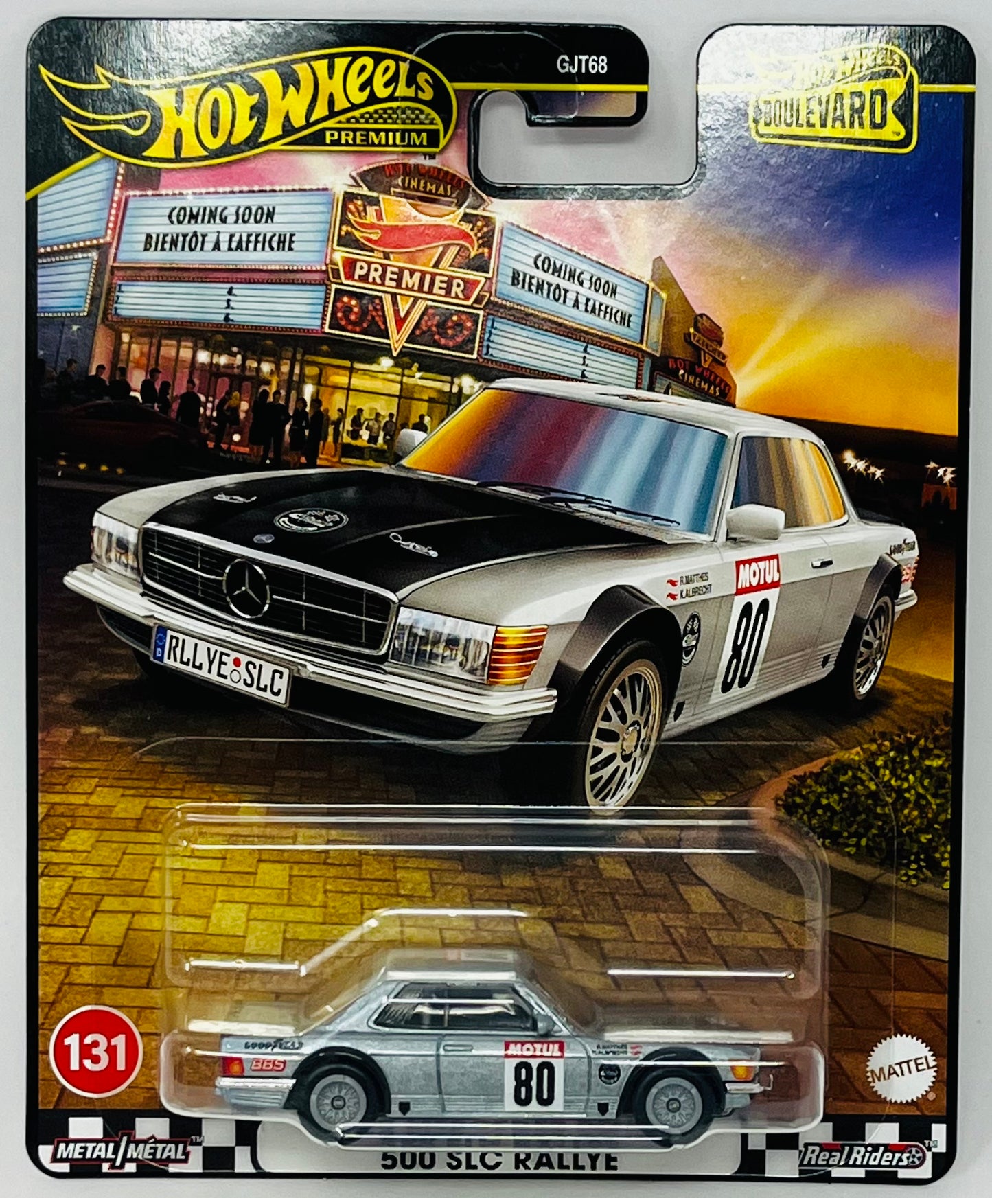 Hot Wheels Premium ‘80 Mercedes-Benz 500 SLC Rallye #131