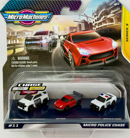 Micro Machines Micro Police Chase #11 Series 3