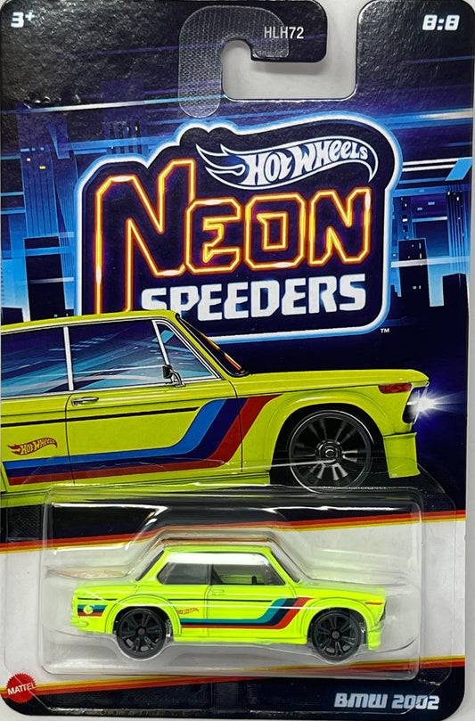 2025 Hot Wheels Neon Speeders BMW 2002 8/8