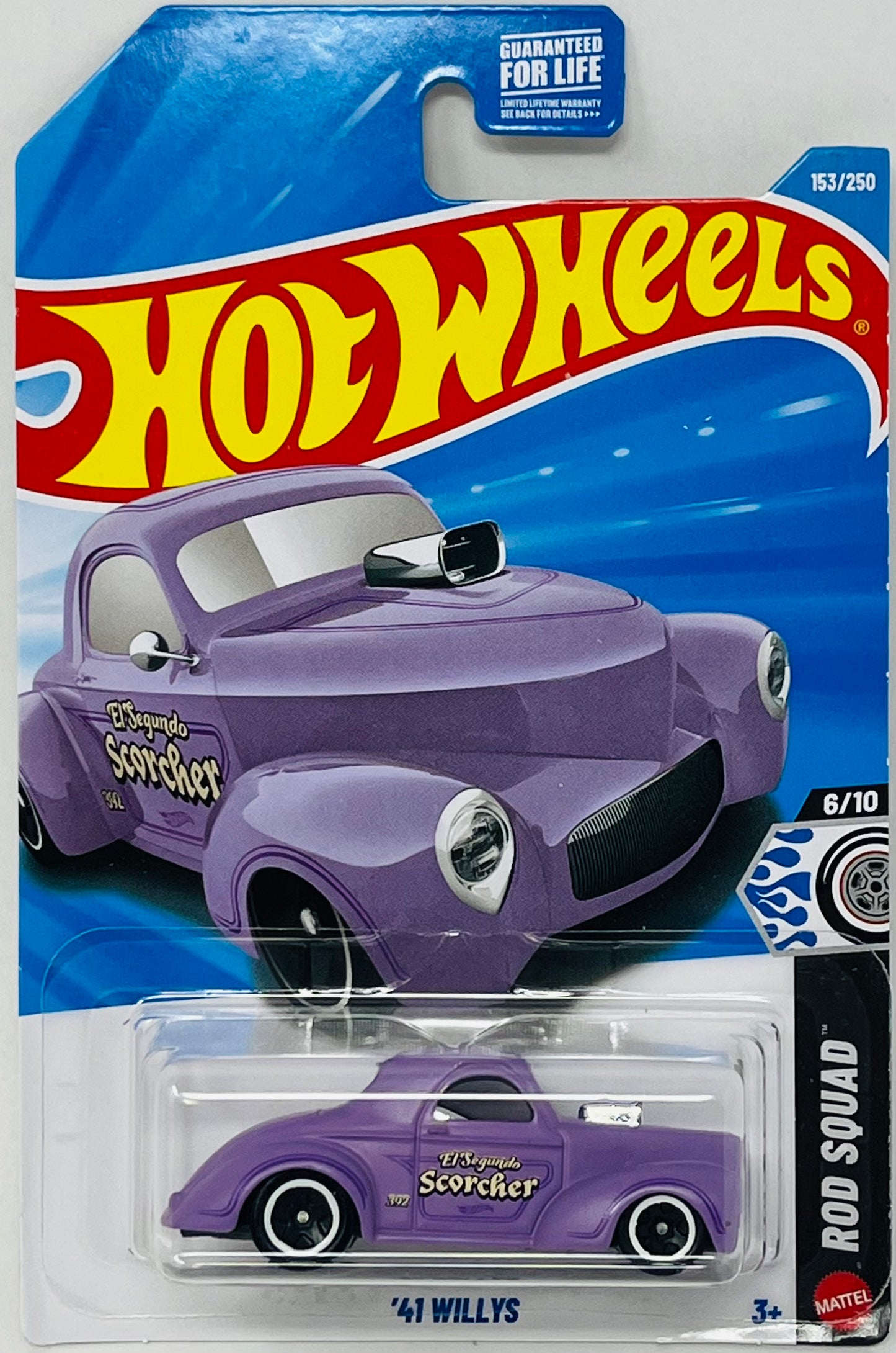 Hot Wheels '41 Willys (El Segundo Scorcher) 153/250 Rod Squad 6/10