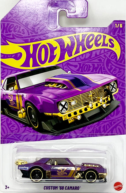 Hot Wheels Pearl and Chrome Custom '68 Camaro 1/6