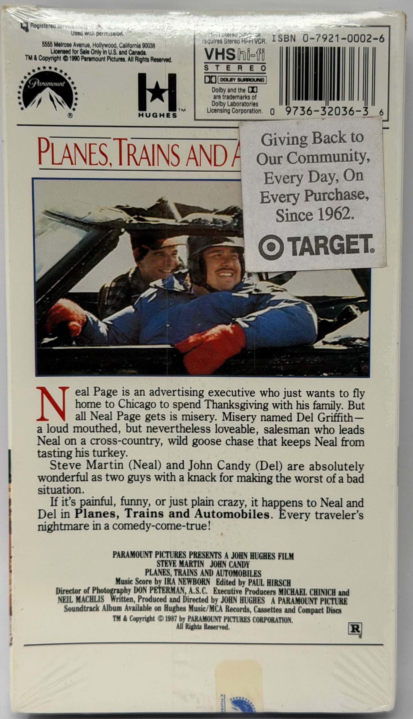 Planes, Trains And Automobiles [VHS] (Sealed)