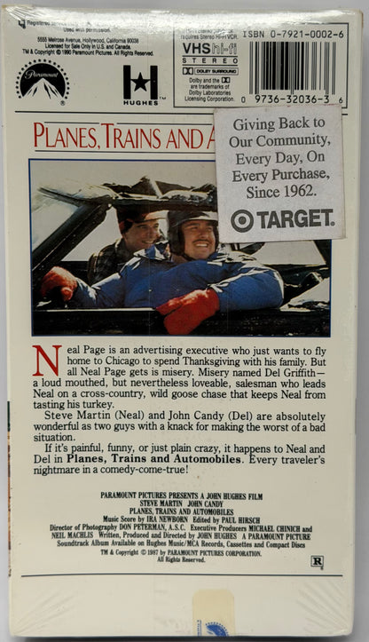 Planes, Trains And Automobiles [VHS] (Sealed)