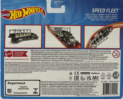 Hot Wheels Speed Fleet Green/ Gold/ Black 1:64 Scale