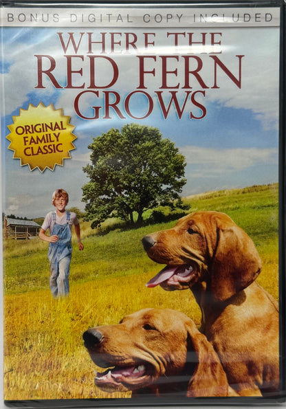 Where The Red Fern Grows (DVD) (Standard Edition) Bonus Digital Copy Included