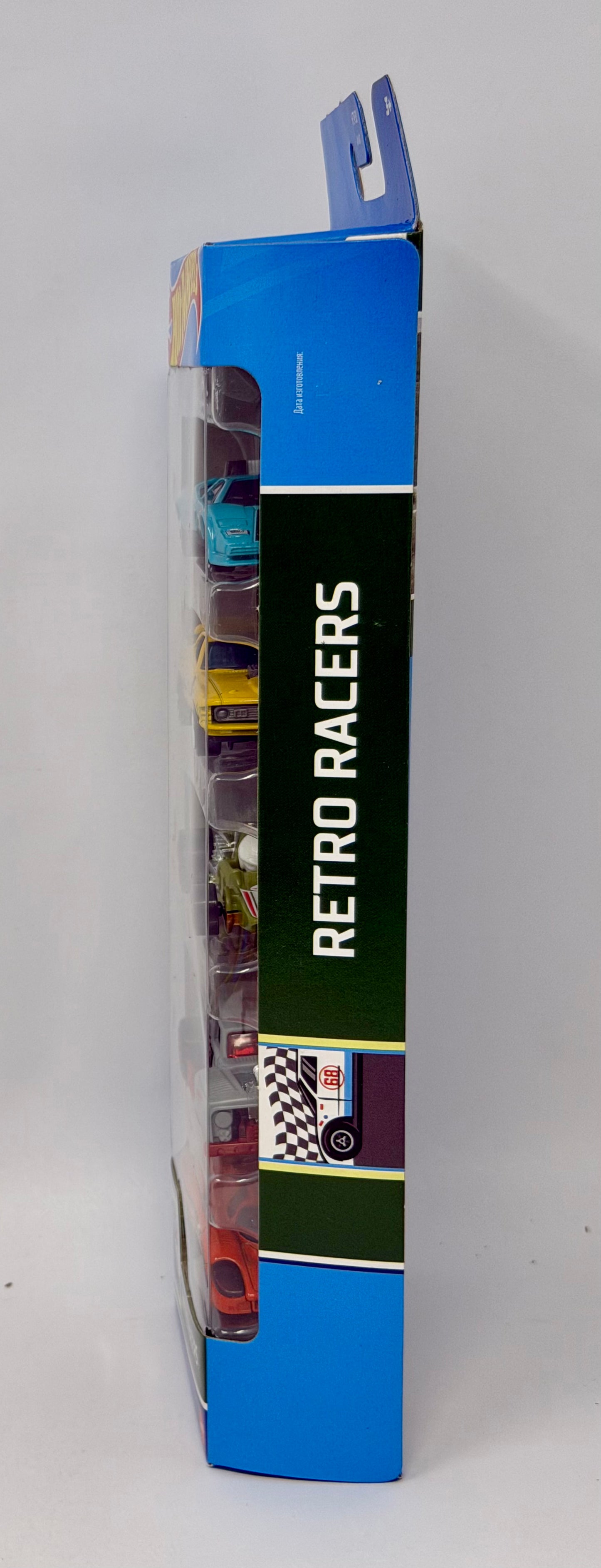 Hot Wheels Retro Racers 5-Pack LAMBORGHINI COUNTACH PACE CAR • '70 FORD MUSTANG MACH 1 HEAD STARTER™• ERIKENSTEIN ROD*• PORSCHE 917 LH