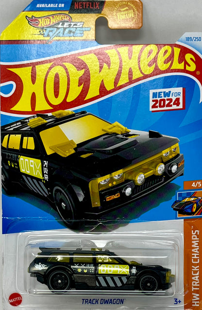 Hot Wheels Track Dwagon Black 189/250 HW Track Champs 4/5