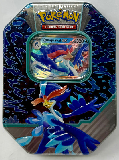Pokemon TCG: Paldea Partners Quaquaval EX Tin