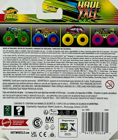 Hot Wheels Monster Truck Glow in the Dark Haul Y’all #24