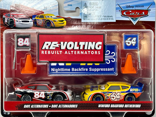 Disney Pixar Cars 2-pk Dave Alternators & Winford Bradford Rutherford 1:55