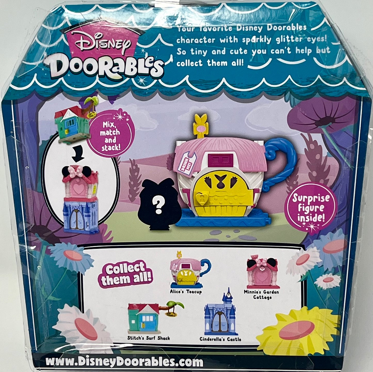 Disney Doorables Alice's Teacup Play Set Alice In Wonderland