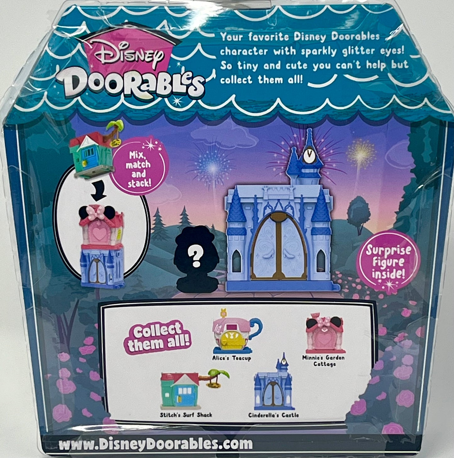 Disney Doorables CINDERELLA'S CASTLE Mix Match & Stack Playset