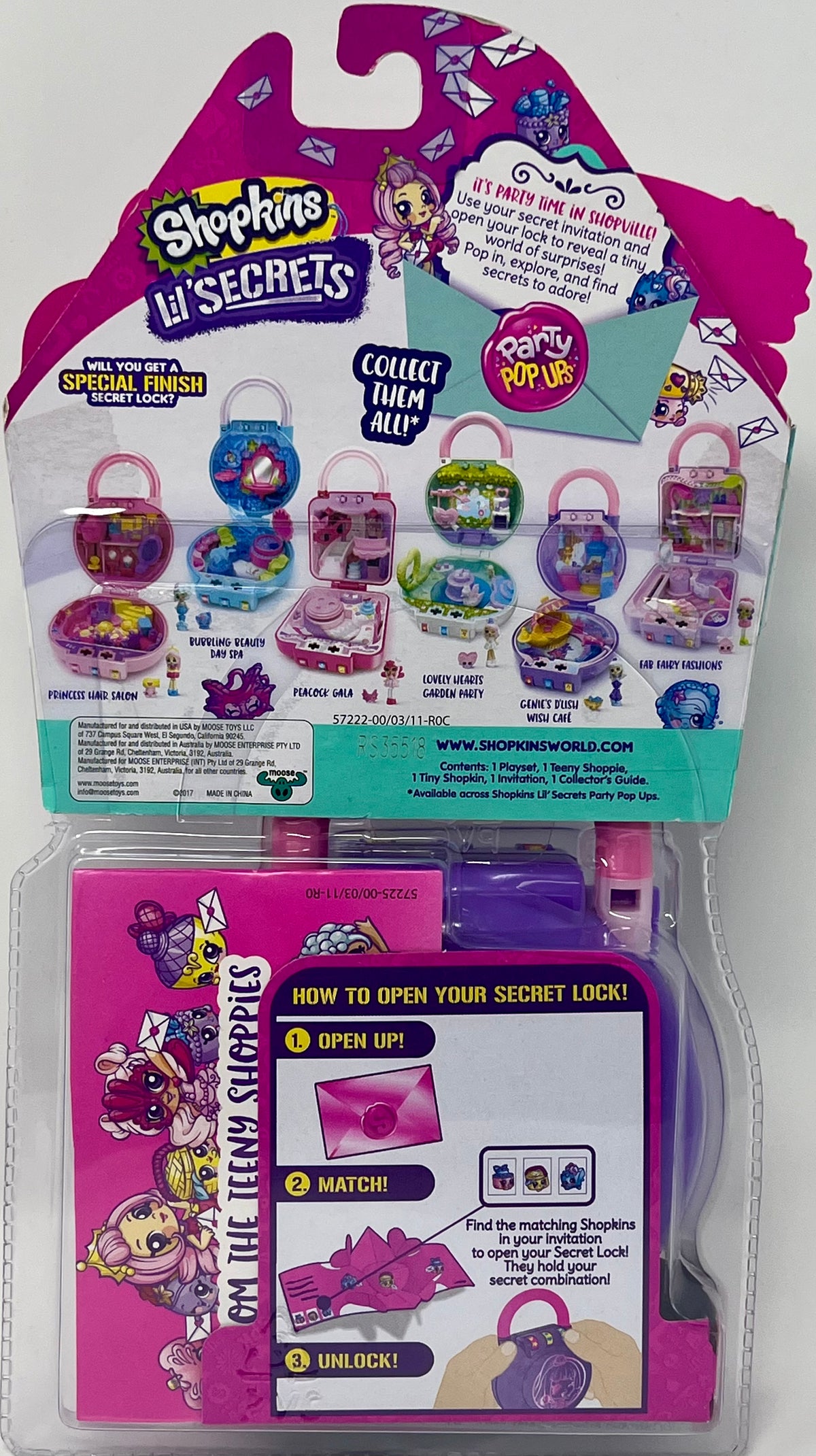 Shopkin Toy R Shape Shopkins Lil' Secrets Playset - Collectable Mini Playset with Secret w ...