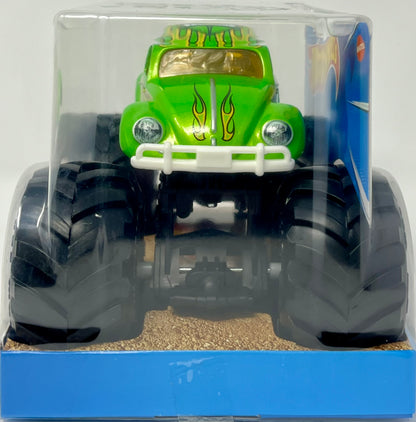 Hot Wheels Monster Trucks Oversized 1:24 Scale Volkswagen Beetle Green VW