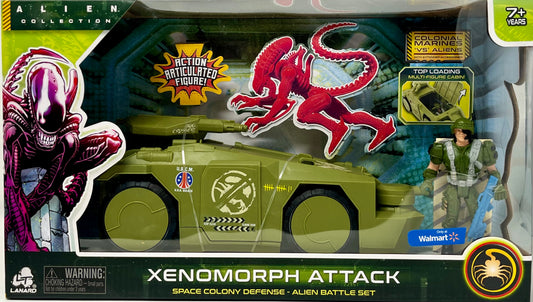 Alien Collection Xenomorph Attack - Space Colony Defense Alien Battle Set