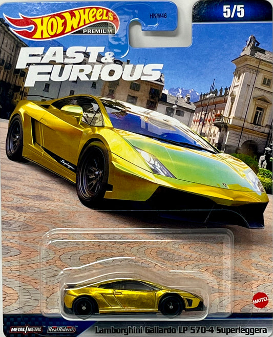 Hot Wheels Lamborghini Gallardo LP 570-4 Superleggera Fast & Furious