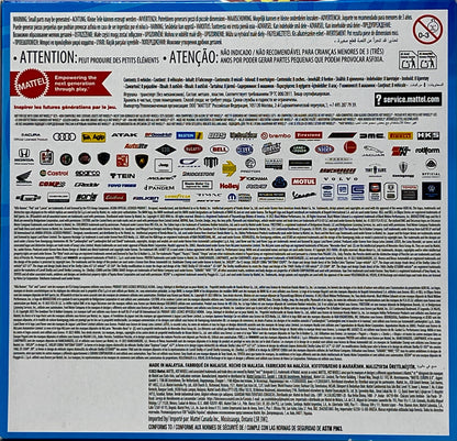2024 Hot Wheels 8-Pack w/Exclusive VW Golf, Gold Honda Civic SI Porsche, Willy's