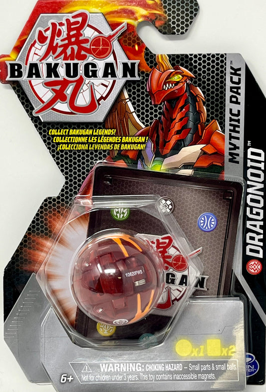 BAKUGAN Mythic Pack DRAGONOID Elemental Rare