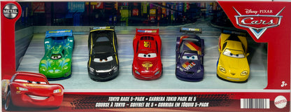 Disney Pixar Tokyo Race 5-pk: Carla V, Lewis H, Lightning M, Max S, Jeff G
