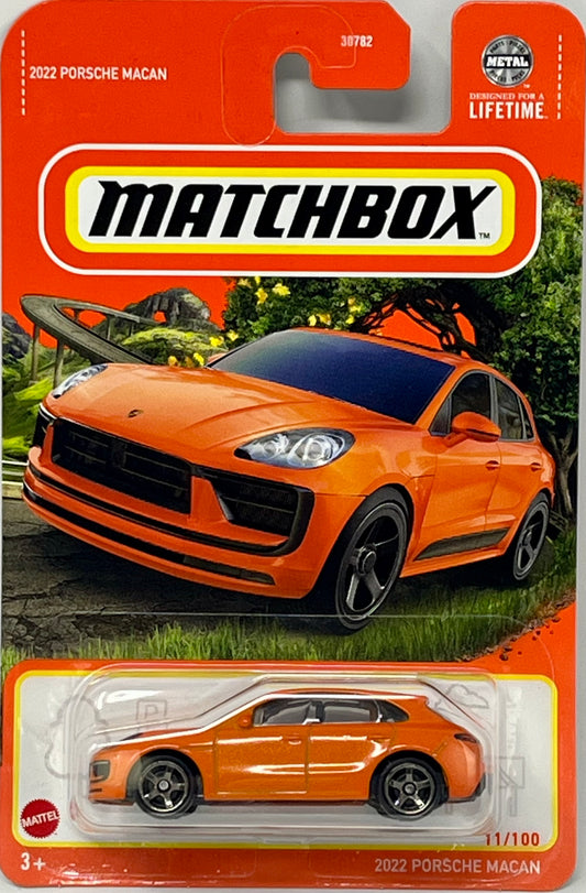 Matchbox 2022 Porsche Macan Orange 11/100
