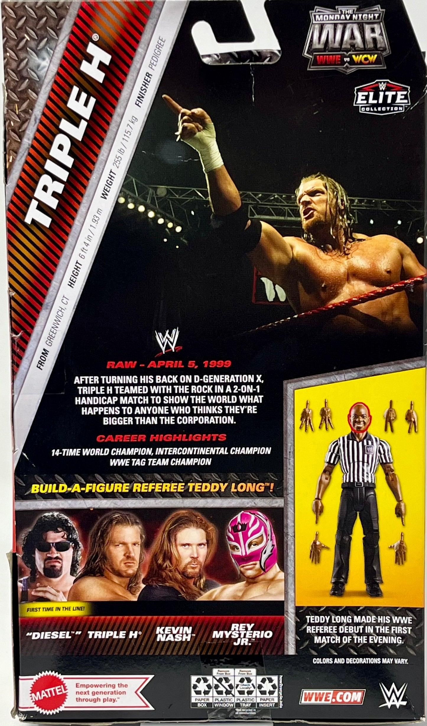 2024 WWE Elite Monday Night Wars Series 2 Triple H Wrestling Action Figure