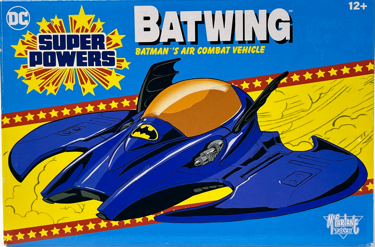 DC Super Powers Batwing Batman's Air Combat Vehicle McFarlane Toys