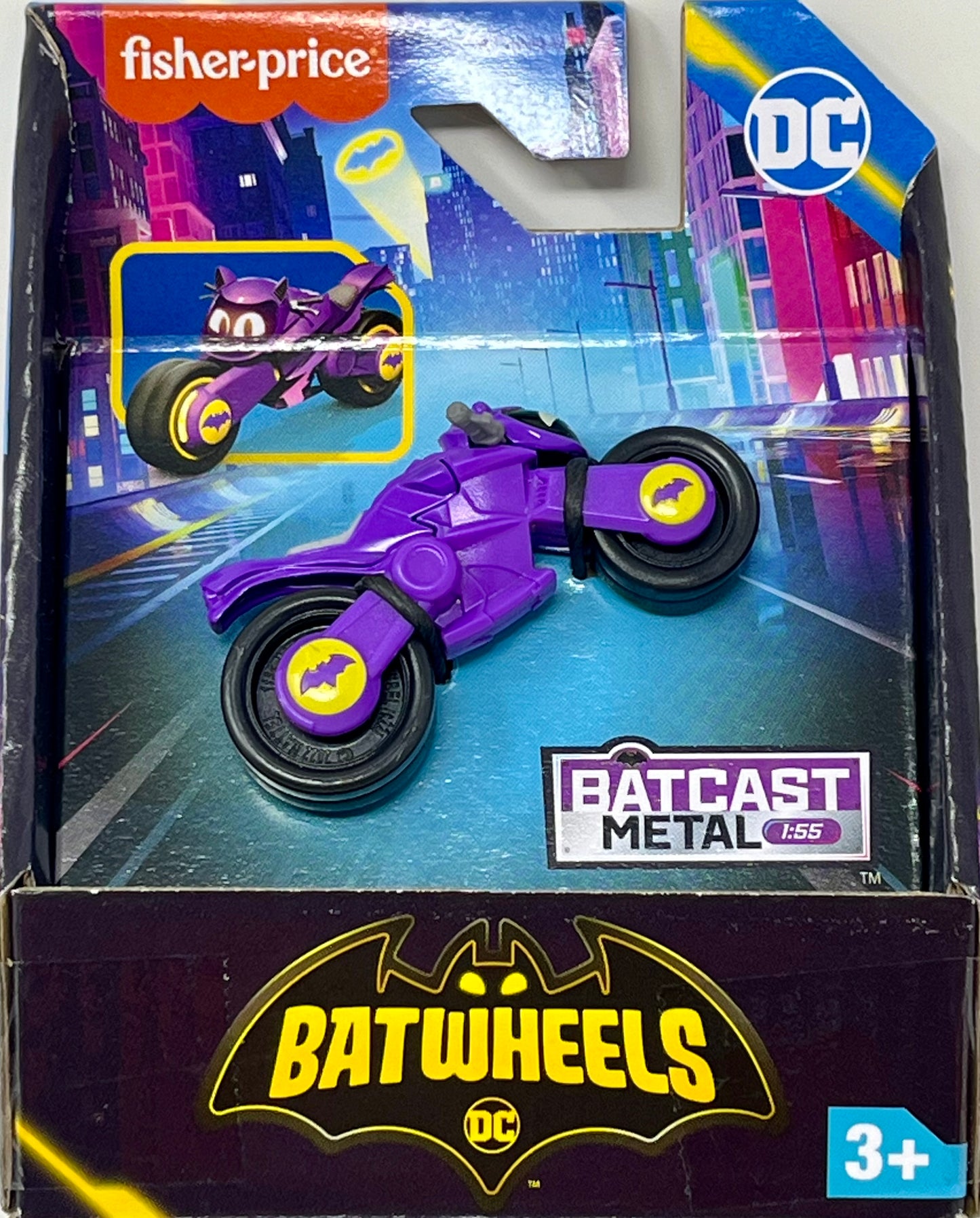 Fisher-Price DC Batwheels Bibi The Batgirl Cycle 1:55 Scale
