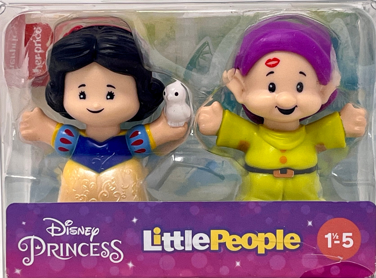 Fisher-Price Little People - Disney Princess Figure Set - Snow White & Dopey