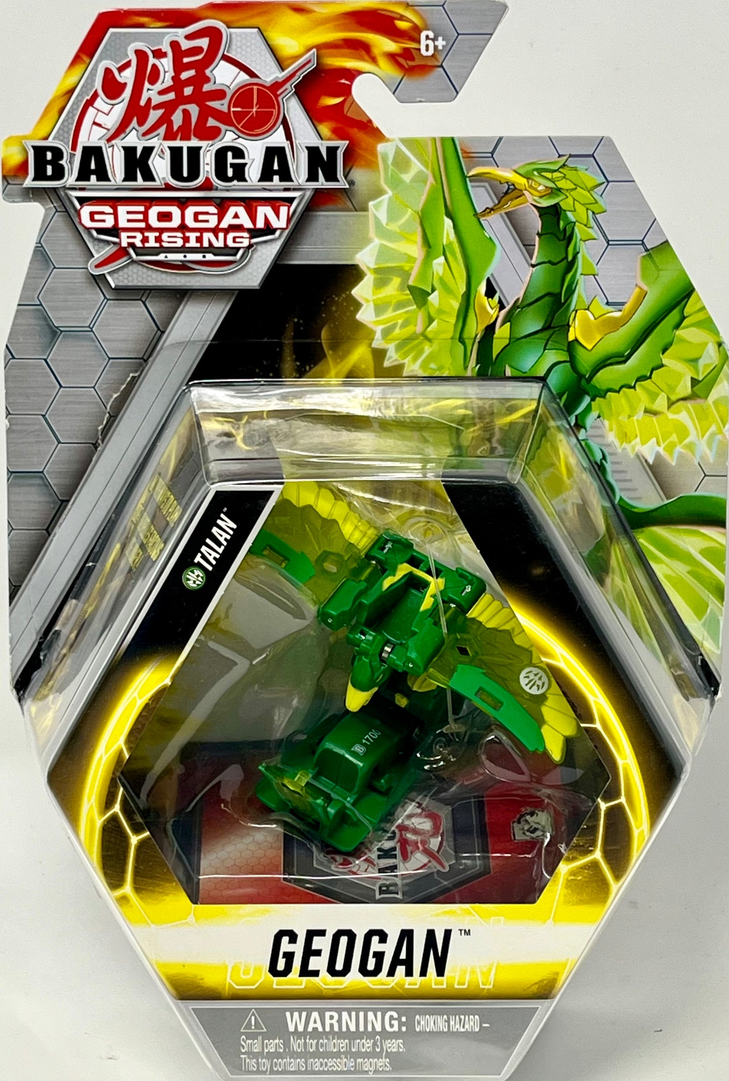 Bakugan Geogan Rising Talan Geogan Collectible Transforming Figure