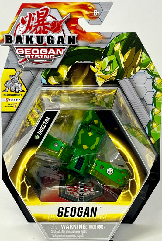 Bakugan Geogan Rising Insectra Geogan 2 Ability and 1 Gate Card